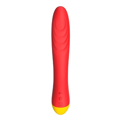 Vibrador de G-Spot ROMP Hype Recargable Rojo