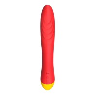 Vibrador de G-Spot ROMP Hype Recargable Rojo