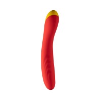 Vibrador de G-Spot ROMP Hype Recargable Rojo