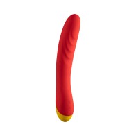 Vibrador de G-Spot ROMP Hype Recargable Rojo