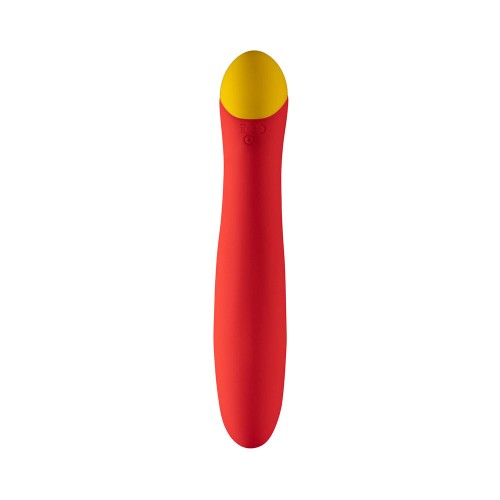 ROMP Hype Rechargeable G-Spot Vibrator Red