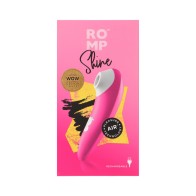 ROMP Shine Rechargeable Clitoral Vibrator Pink - Pleasure Air Technology