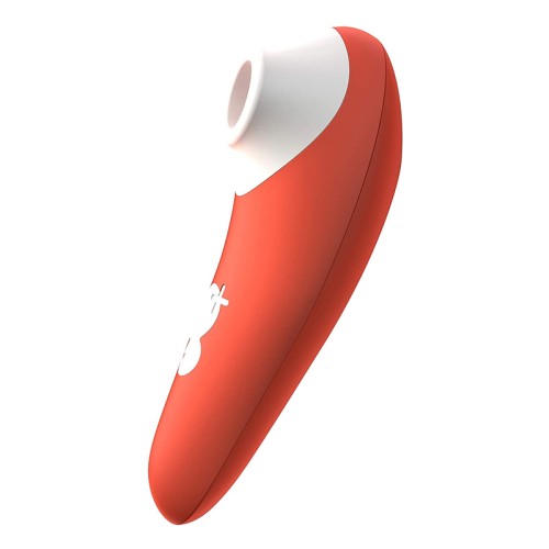 Vibrador Clitoriano de Silicona Aire ROMP Switch Naranja