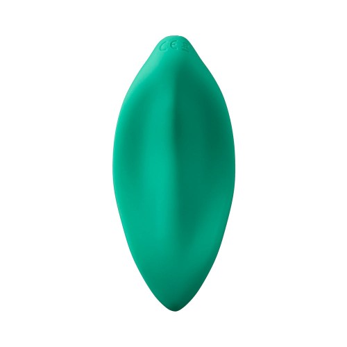 ROMP Wave Rechargeable Vibrator - Mint Color Delight