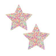 Pasties Neva Nude Star Sprankles Neon UV