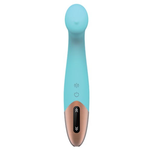 Vibrador G-Spot Tethys con Panel Táctil en Azul