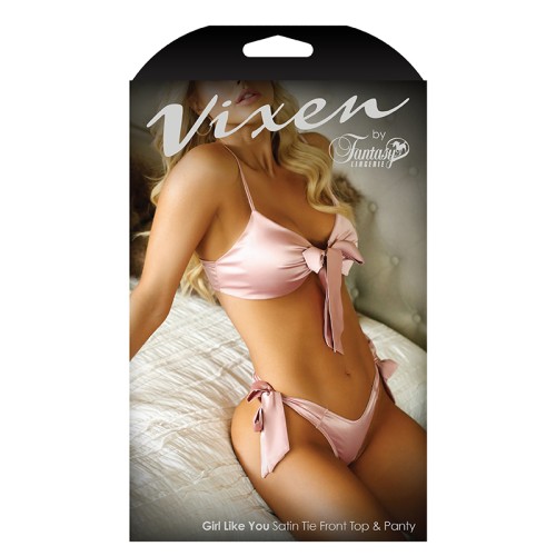 Fantasy Lingerie Vixen Girl Like You Set - Elegant Curves