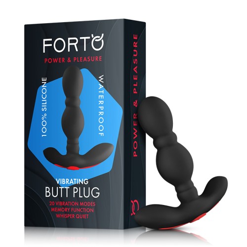 Plug Anal Vibrante Recargable Forto