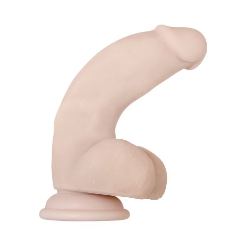 Evolved Real Supple Poseable 7 in. Dildo with Suction Cup