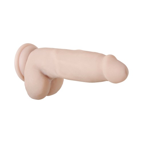 Evolved Real Supple Poseable 7 in. Dildo with Suction Cup