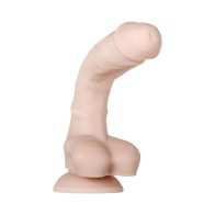 Dildo Poseable Real Supple con Testículos