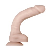 Evolved Real Supple Poseable Dildo With Balls