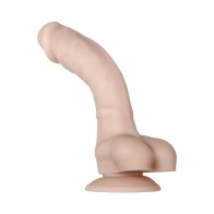 Evolved Real Supple Poseable Dildo With Balls