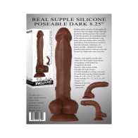 Dildo Real Supple Poseable de 8.25 pulgadas