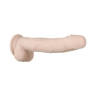 Evolved Poseable 9.5in Dildo with Balls for Realistic Pleasure