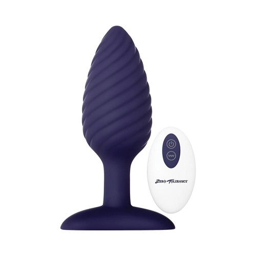 Wicked Twister Textured Vibrating Anal Plug for Intense Sensations