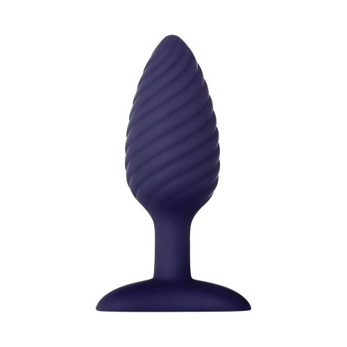 Plug Anal Texturizado Vibrante Wicked Twister para Sensaciones Intensas