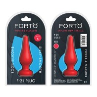 Plug Anal en Silicona Forto F-21