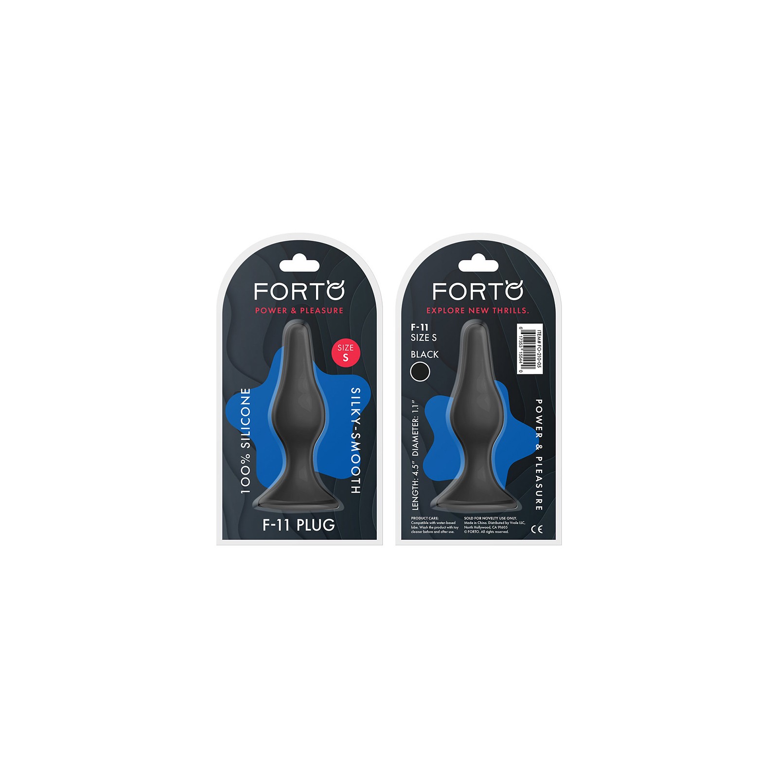 Forto F-11 Lungo Small Silicone Anal Plug