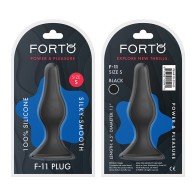 Plug Anal de Silicona Forto F-11 Lungo Pequeño