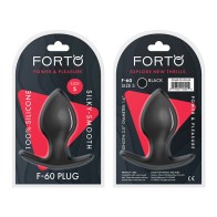 Plug Anal de Silicona Forto F-60 Spade Pequeño - Perfecto para Estimulación