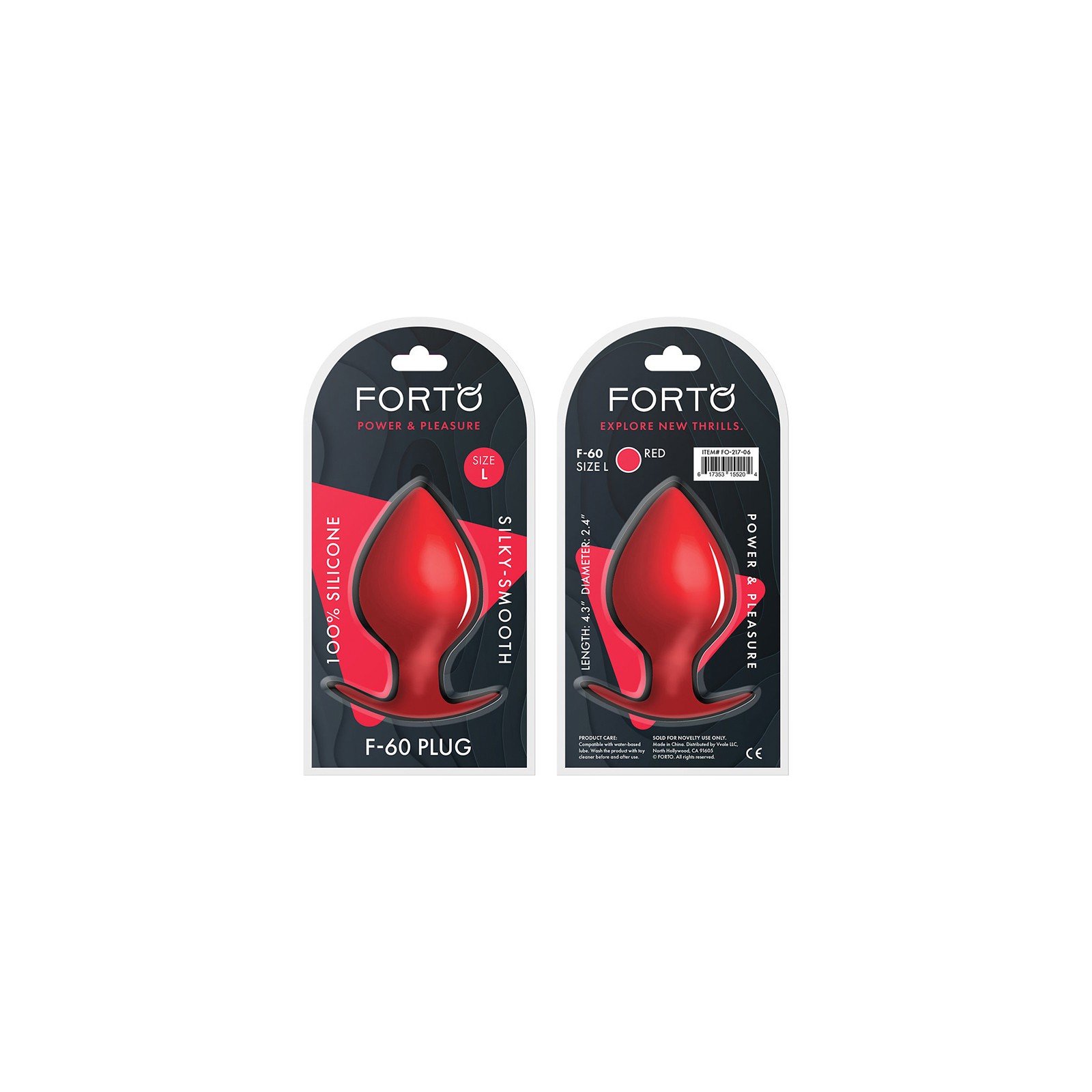 Forto F-60 Large Silicone Anal Plug