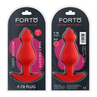 Plug Anal Grande Forto F-78 Pointee de Silicona