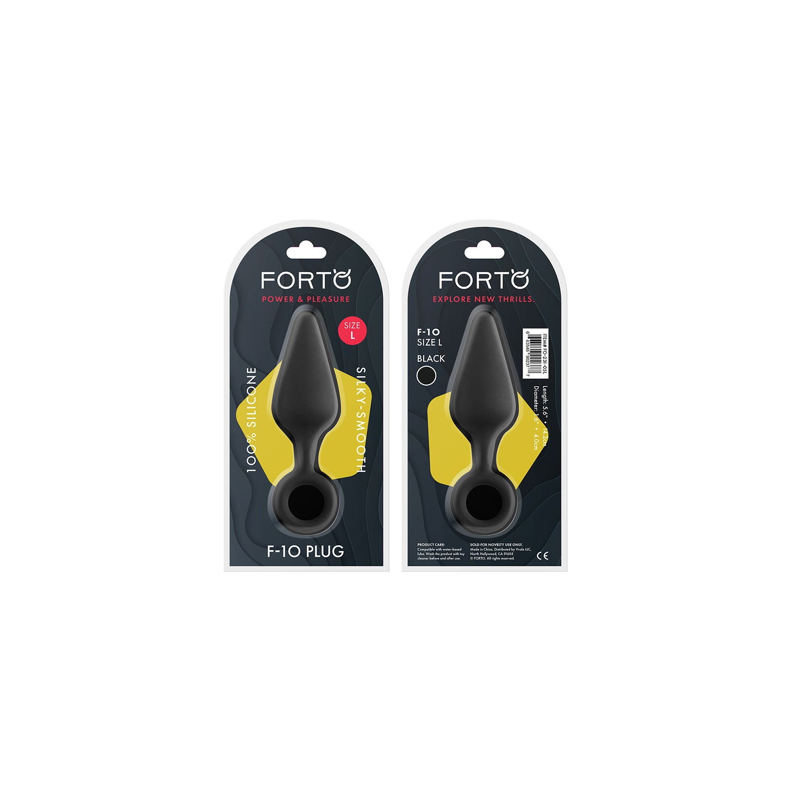 Forto F-10 Large Silicone Anal Plug