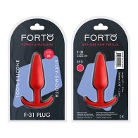 Forto F-31 Medium Silicone Anal Plug