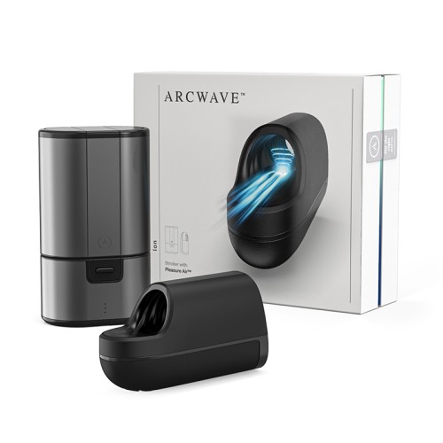 Arcwave Ion Estimulador Recargable Con Aire de Placer Negro