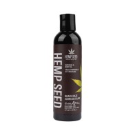 Earthly Body Hemp Beach Daze Massage Oil 8 oz.