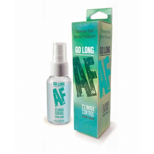 Go Long AF Climax Control Desensitizing Spray 1 oz. - Prolong Your Pleasure