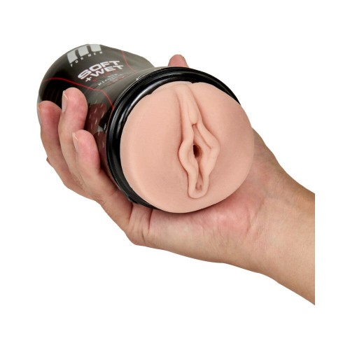 M for Men Soft + Wet Stroker for Realistic Pleasure