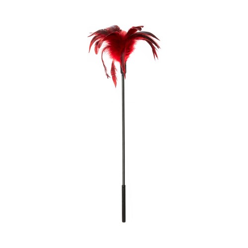 Sportsheets Red Starburst Feather Tickler - Sensual Teasing Tool