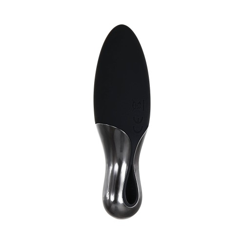 Evolved Teardrop Rechargeable Mini Vibrator Waterproof Black