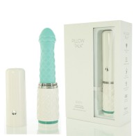 Pillow Talk Feisty Teal Thrusting Vibrator