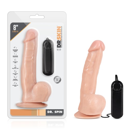 Dr. Spin Realistic Gyrating & Vibrating Dildo