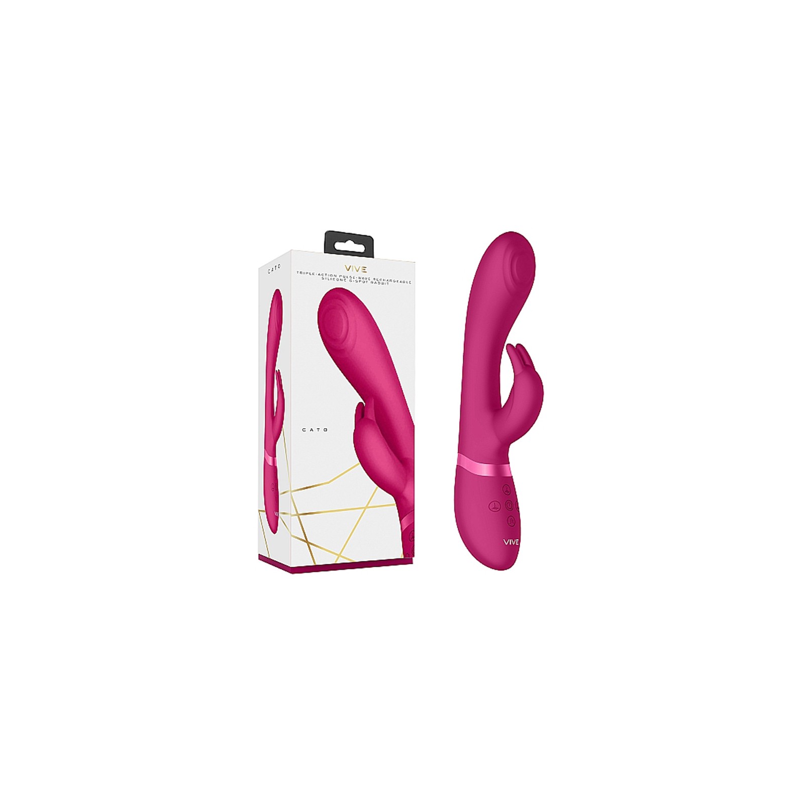 VIBRADOR RABBIT PULSAR VIVE CATO