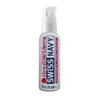 Lubricante Sabor Cereza Muy Salvaje a Base de Agua Swiss Navy 1 oz.