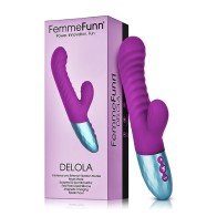 FemmeFunn Delola Rechargeable G-Spot Vibrator for Intense Pleasure