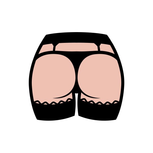 Pin de Esmalte Novelty Butt