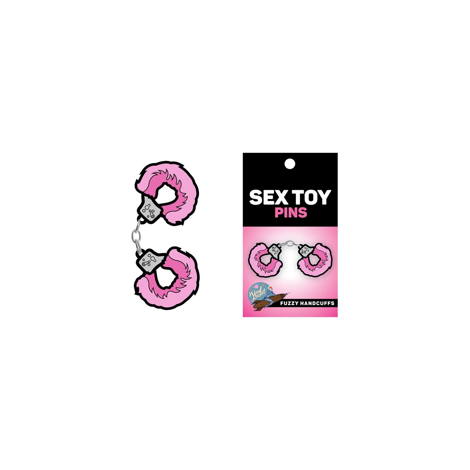 Sex Toy Pin Fuzzy Handcuffs