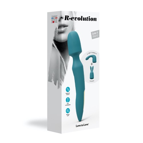 Love to Love R-evolution 3-in-1 Wand Vibrator