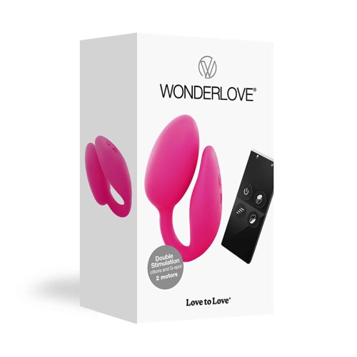 Love to Love Wonderlove Clitoris & G-Spot Vibrator