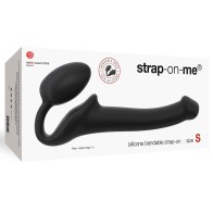 Dildo Strap-On-Me Pequeño Flexible para Estimulación Dual