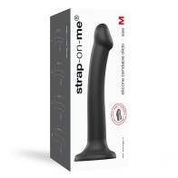 Dildo de Silicona Flexible Strap-On-Me Negro M