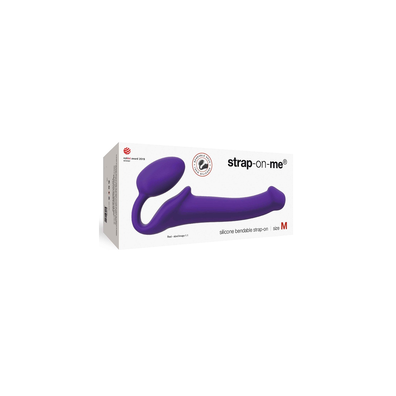 Strap-On-Me Semi-Realistic Bendable Strap-On Purple