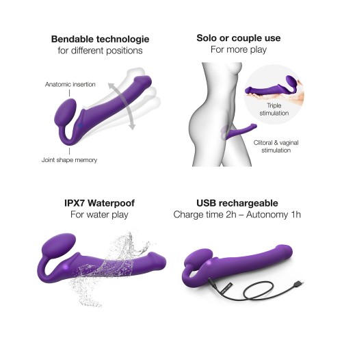 Strap-On-Me Strap-On Vibrador Recargable