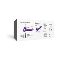 Rechargeable Remote-Controlled Strap-On Vibrator