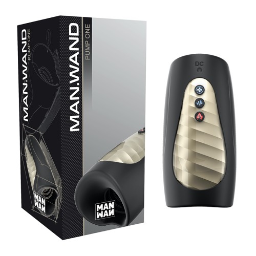 Masturbador Recargable Man.Wand Pump One de Múltiples Funciones